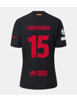 Barcelona Andreas Christensen #15 Gostujuci Dres 2024-25 Kratak Rukavima